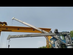 รีโมทคอนโทรล Knuckle Boom Marine Deck Crane 10ton Customized