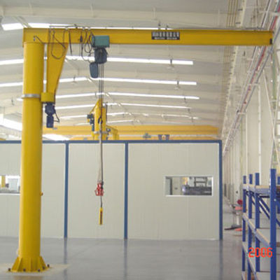 2000Kg ตั้งพื้น Jib Crane จี้รีโมทคอนโทรล