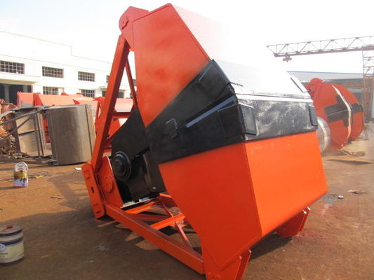 Double Rope Mechanical Crane Grab Bucket ความจุที่กำหนดเอง