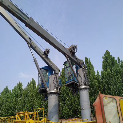 นอกชายฝั่ง 50-80 ตัน Marine Deck Crane 40m ยกสูง ประหยัดพลังงาน