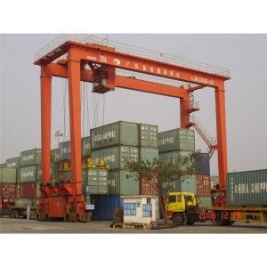 Quayside 40ton Rmg Container Cranes จัดส่งไปยังฝั่ง Gantry Crane 380VAC