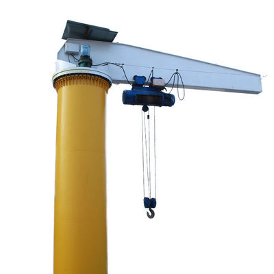 เครน Jib อุตสาหกรรมขนาดกลาง 1,000 กก. ติดตั้งบนพื้นรีโมทคอนโทรล