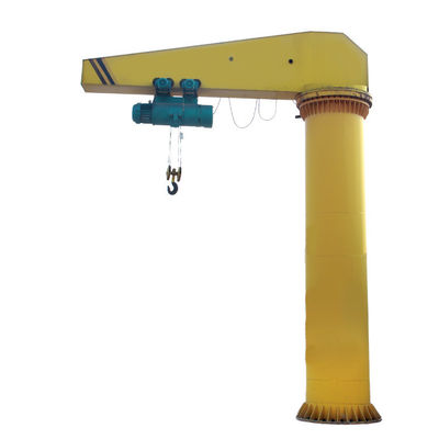 เครน Jib อุตสาหกรรมขนาดกลาง 1,000 กก. ติดตั้งบนพื้นรีโมทคอนโทรล