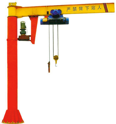 1 Ton 3 Ton Column Cantilever Crane JIB Crane คุณภาพสูงพร้อมรอกไฟฟ้า