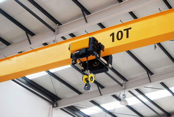16Ton Workshop เครนเหนือศีรษะ Over Head Travelling Crane Pan 10.5m 13.5m