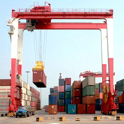 35t 40.5t Portal Container Gantry Crane ยางยาง Gantry Crane A6 A7 A8