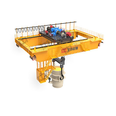 โรงถลุงเหล็กโลหะ Double Beam Foundry &amp; Casting Crane 5t~320t