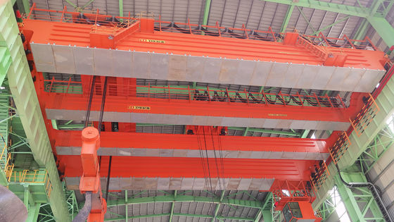 5t~320t Cast Steel Wheel Metal Foundry Qdy Bridge Crane 10 Ton